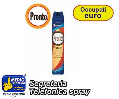 Medioshopping Segreteria  Telefonica spray