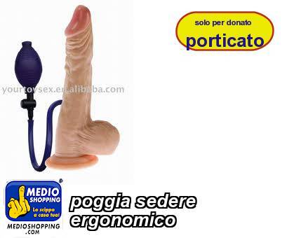 Medioshopping poggia sedere  ergonomico